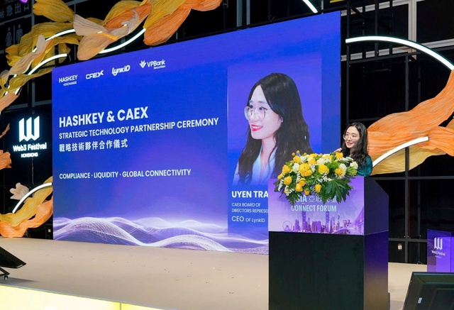 CAEX hợp tác HashKey, xây dựng nền tảng giao dịch tài sản số chuẩn quốc tế tại Việt Nam- Ảnh 1.