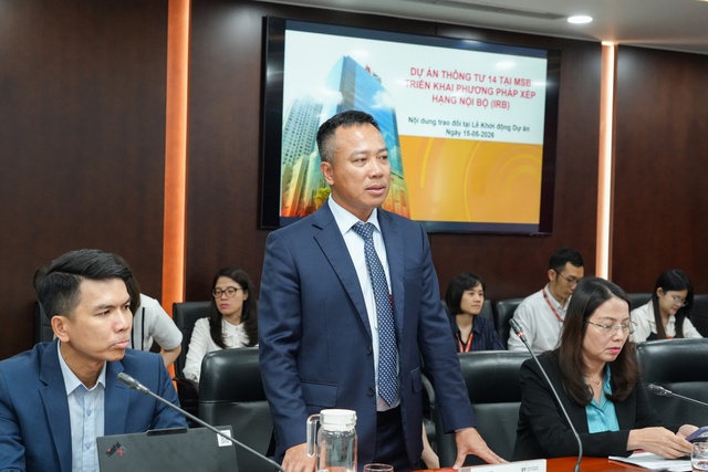 MSB khởi động dự án Thông tư 14 về an toàn vốn- Ảnh 1.