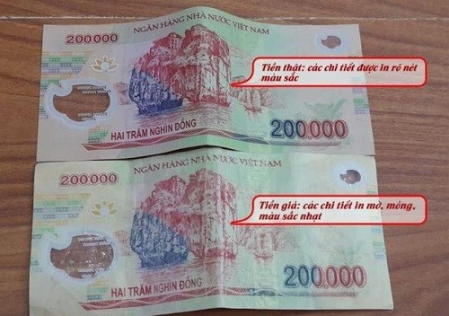 Tiền giả 200 nghìn đồng xuất hiện trở lại, tất cả người dân cần đặc biệt cảnh giác - Ảnh 1.