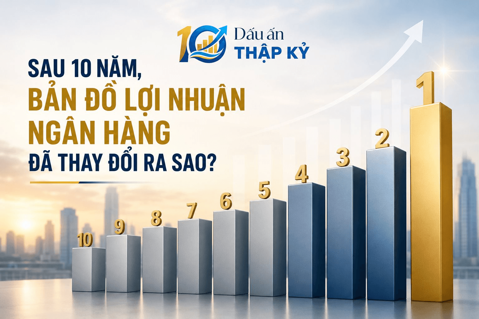Bảng xếp hạng lợi nhuận ngân hàng sau một thập kỷ: Ngôi vương đổi chủ, một nhà băng rơi 10 bậc, HDBank và LPBank "leo rank" ấn tượng - Ảnh 1.