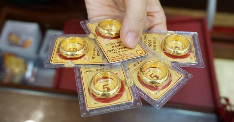 Giá vàng nhẫn trơn, vàng miếng sáng 8/6 - Ảnh 1.