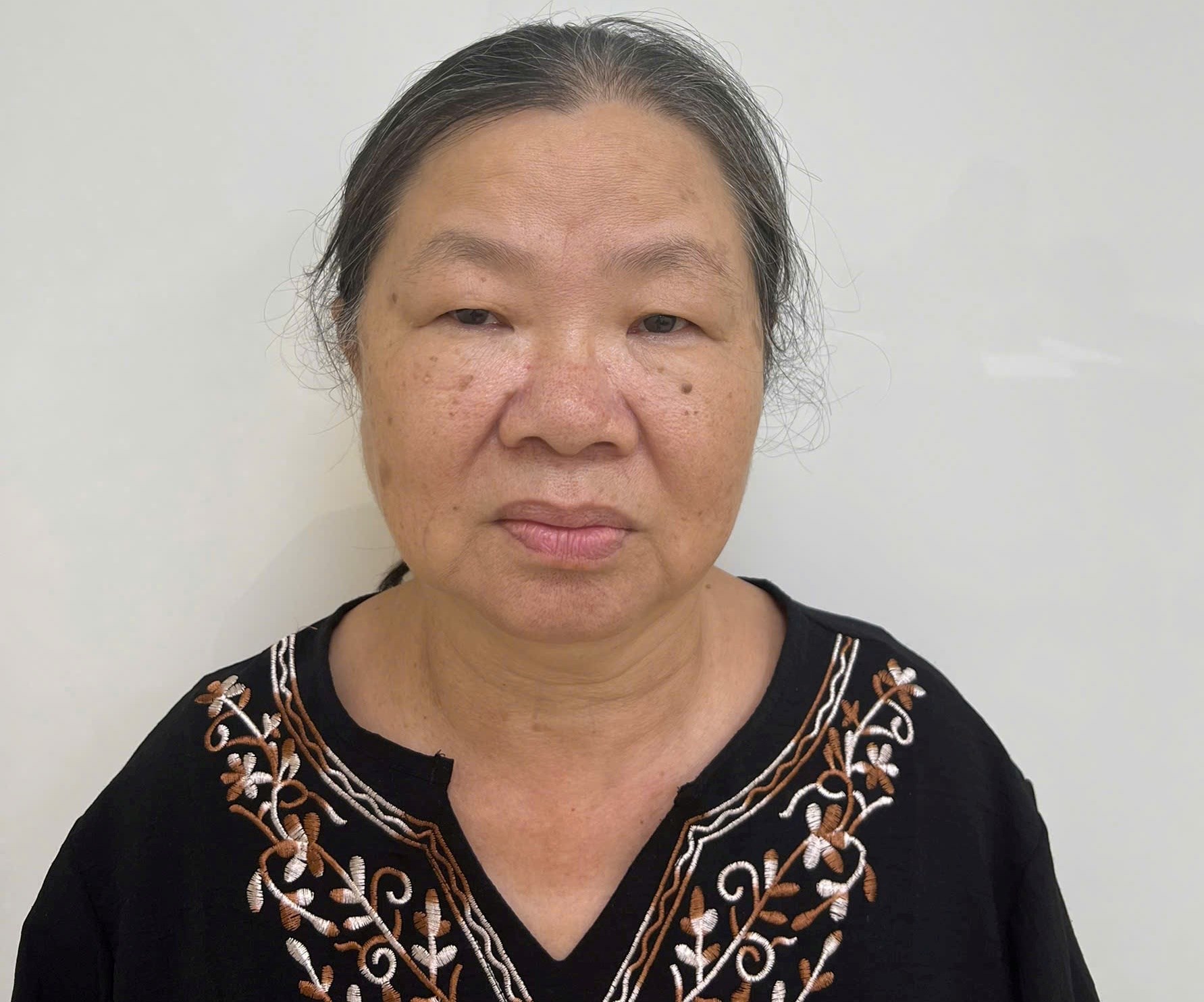 Nguyên cán bộ ngân hàng Nguyễn Thị Kim Oanh 69 tuổi từ Lào về Việt Nam đầu thú- Ảnh 1.
