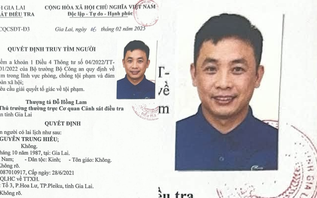 Ai thấy cựu nhân viên ngân hàng Nguyễn Trung Hiếu SN 1987, trình báo ngay cho công an- Ảnh 1.