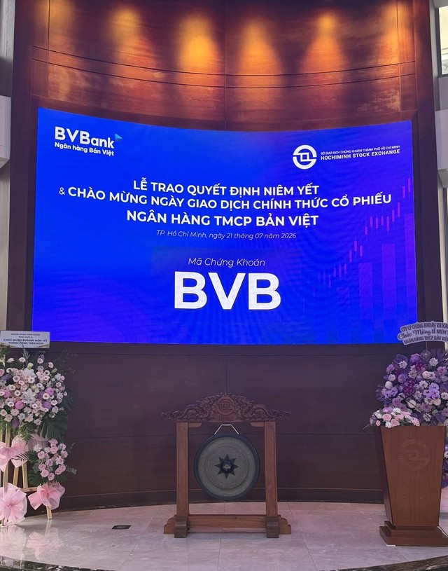 Từ UPCoM lên HOSE: Cột mốc mới trong hành trình phát triển của BVBank - Ảnh 1.