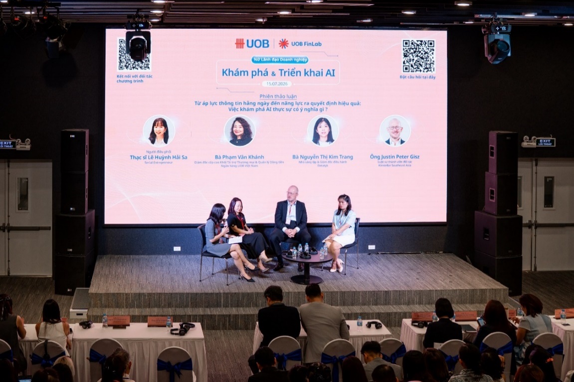 UOB FinLab đồng hành cùng nữ lãnh đạo doanh nghiệp khai thác AI và thúc đẩy tăng trưởng trong nền kinh tế số - Ảnh 3.