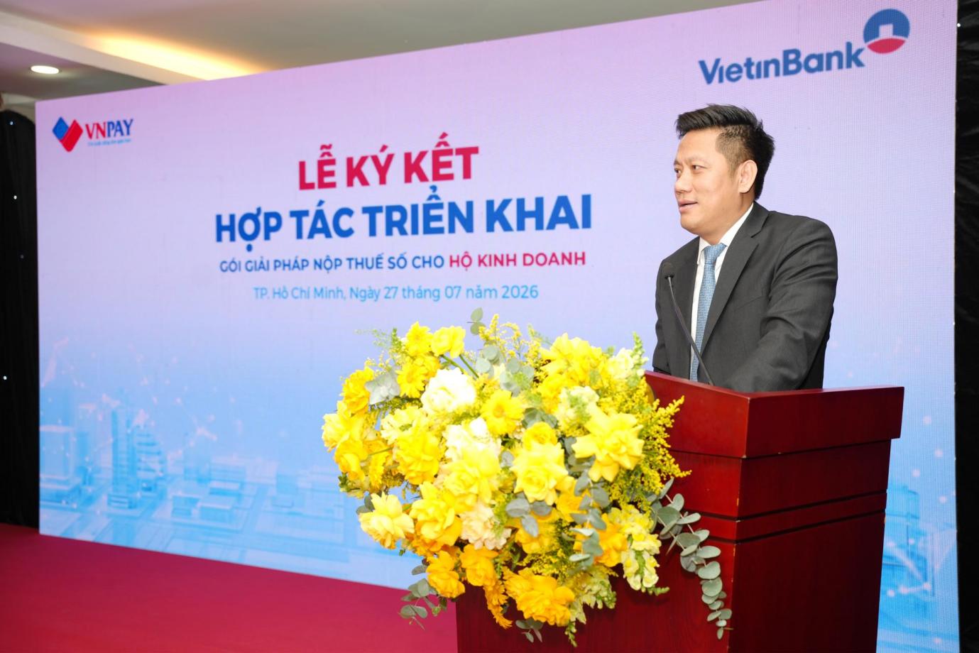 VietinBank cùng VNPAY đưa giải pháp nộp thuế số đến từng hộ kinh doanh - Ảnh 2.