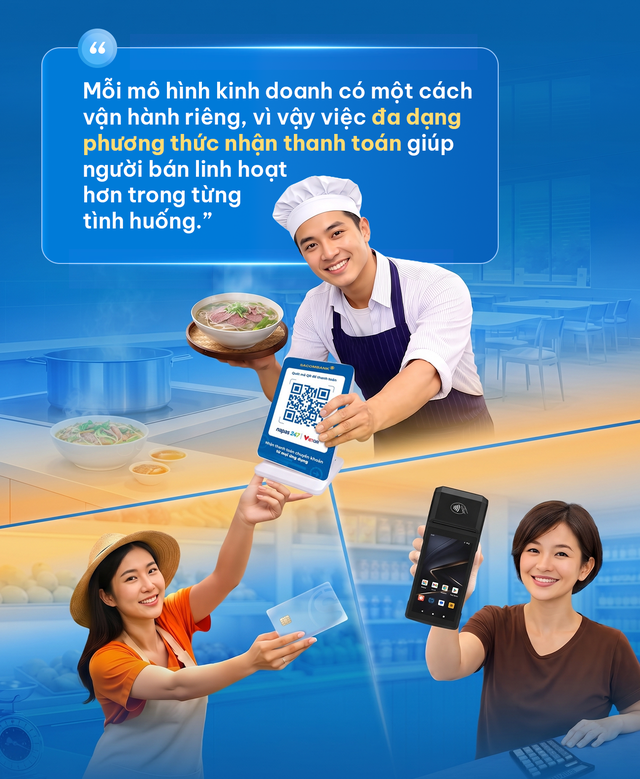 Điện thoại trong tay, linh hoạt nhận thanh toán cùng SACOMBANK PAY - Ảnh 1.