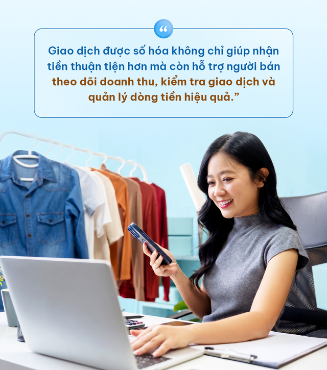 Điện thoại trong tay, linh hoạt nhận thanh toán cùng SACOMBANK PAY - Ảnh 3.