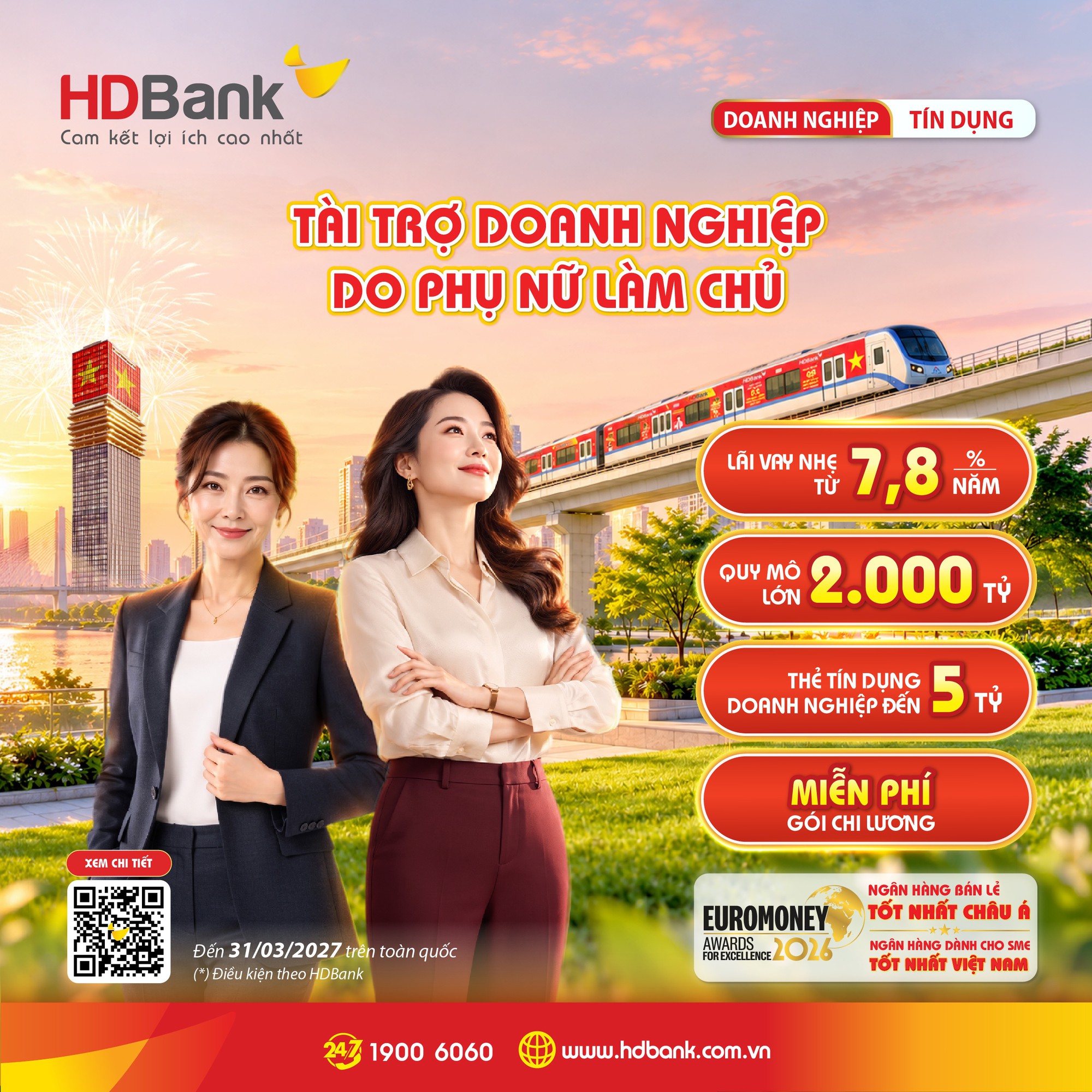 HDBank dành 2.000 tỷ đồng tiếp sức doanh nghiệp do phụ nữ làm chủ với lãi suất chỉ từ 7,8%/năm- Ảnh 1.