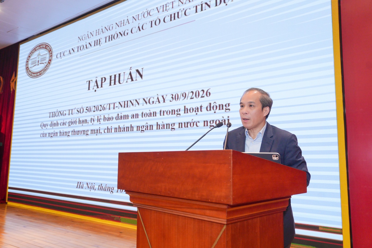 NHNN vừa ban hành thông tư quan trọng bậc nhất ngành ngân hàng: Phó Thống đốc nói rõ mục tiêu xuyên suốt của các quy định mới - Ảnh 1.