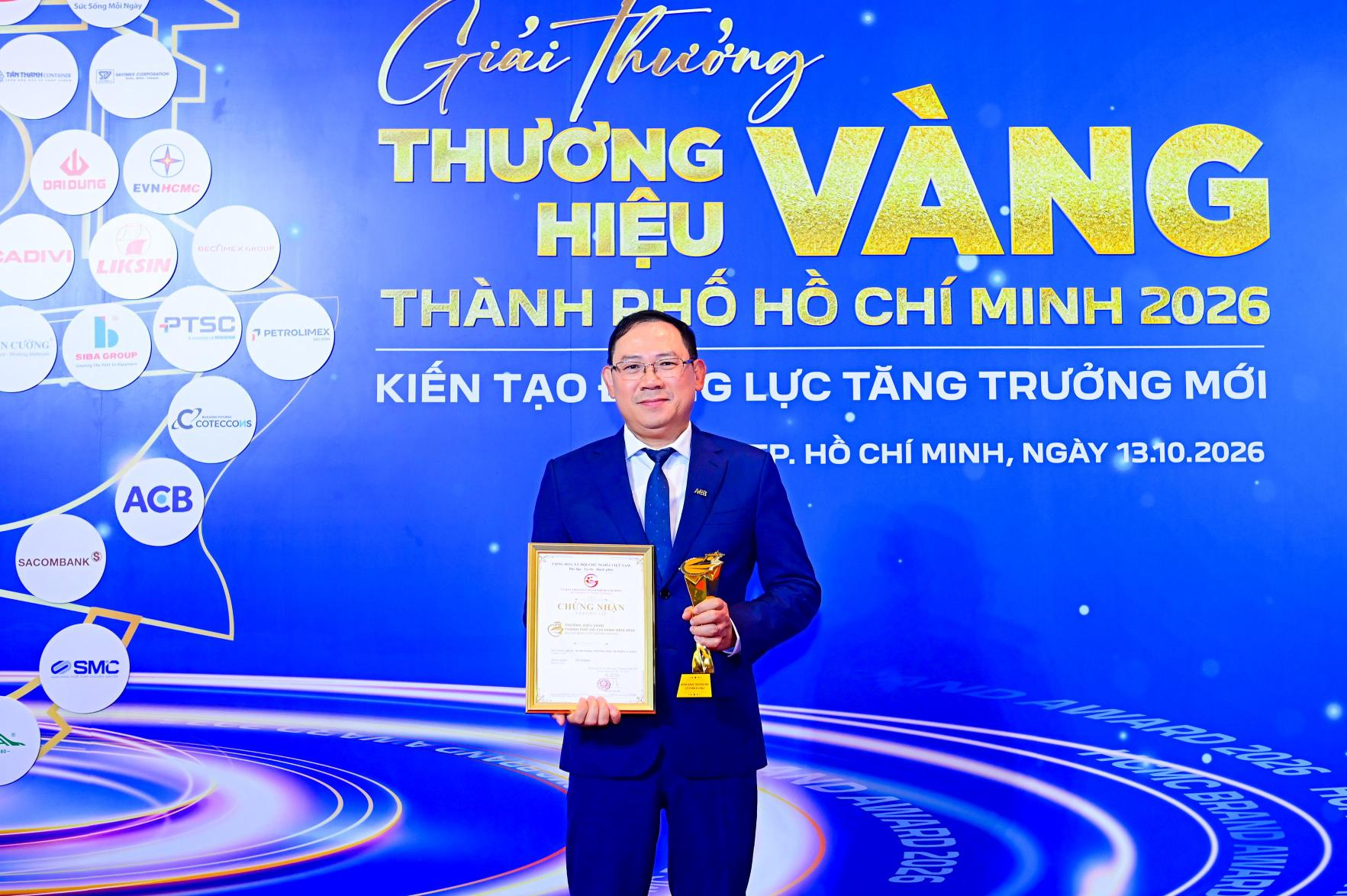 Từ gần 200 hồ sơ dự giải, ACB chinh phục hạng mục kép tại Thương hiệu Vàng TP.HCM 2026 - Ảnh 2.
