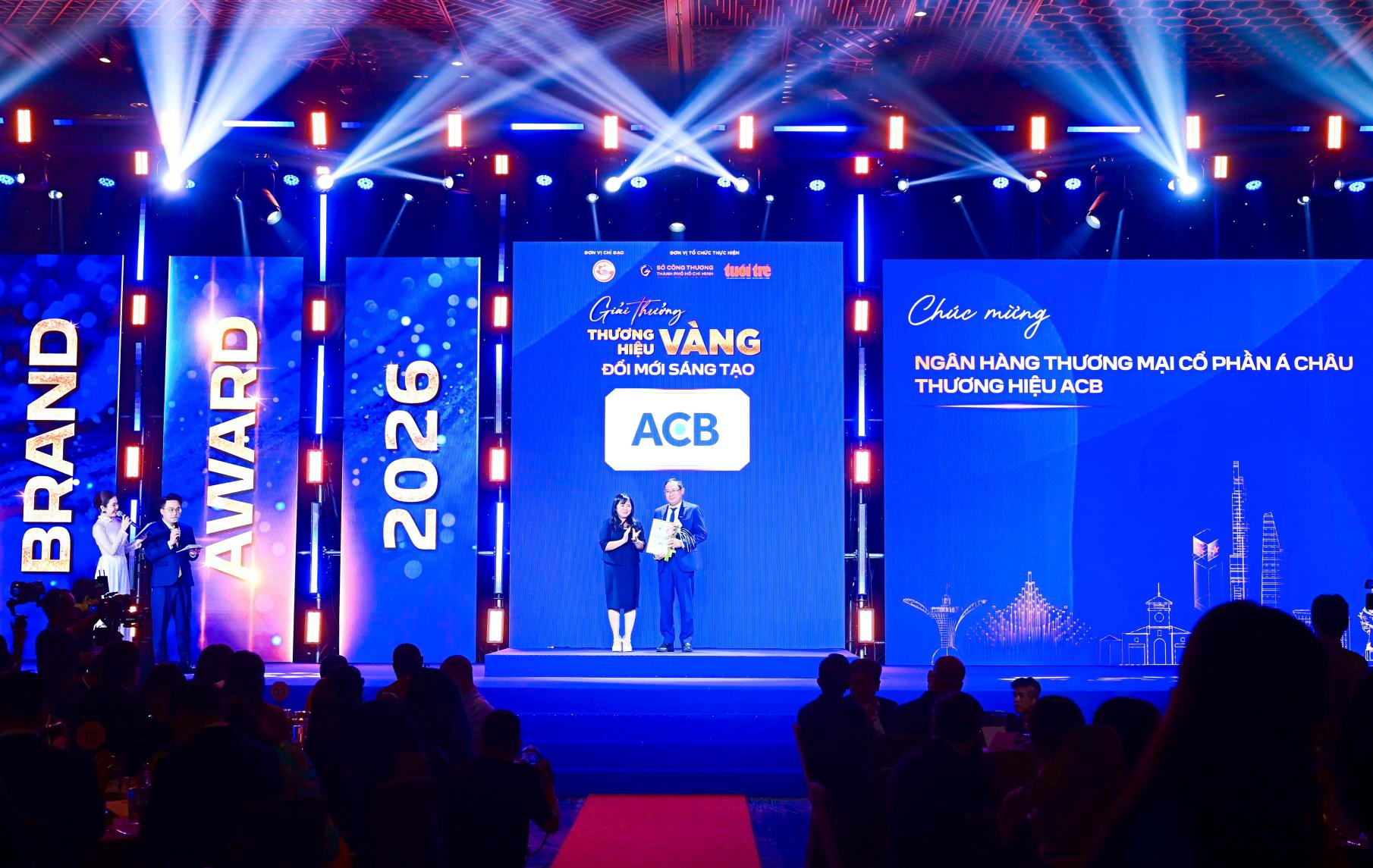 Từ gần 200 hồ sơ dự giải, ACB chinh phục hạng mục kép tại Thương hiệu Vàng TP.HCM 2026 - Ảnh 3.
