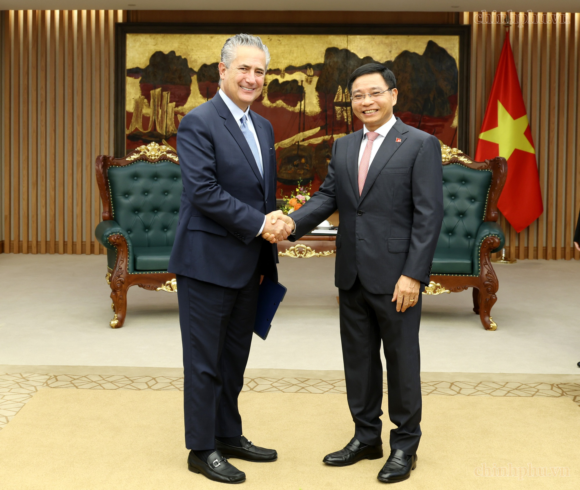 Phó Thủ tướng Nguyễn Văn Thắng tiếp lãnh đạo Tập đoàn Citigroup- Ảnh 1.