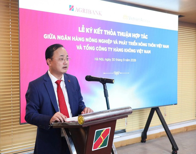 ‏Agribank và Vietnam Airlines ký kết Thỏa thuận hợp tác toàn diện‏- Ảnh 1.